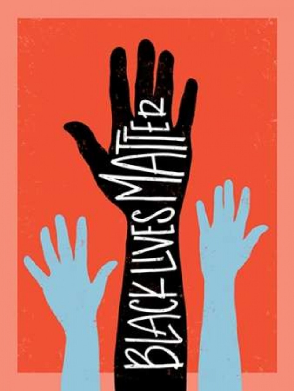 Black Lives Matter - Hands Poster Print by Emily Rasmussen - Item # VARPDXR836D